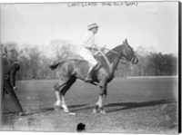 Capt. Lloyd  Eng. Polo Team Fine Art Print