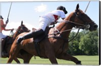 Polo nearside swing Fine Art Print