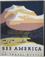 See America Welcome to Montana Fine Art Print