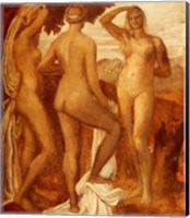 Watts George Frederic The Judgement Of Paris Fine Art Print