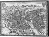 1630 Plan de Sauv Fine Art Print