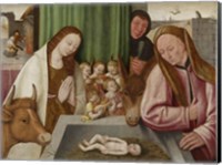 The adoration of the Child Fine Art Print