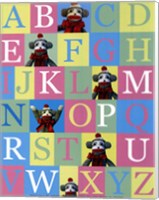 Alphabet Theory - mini Fine Art Print