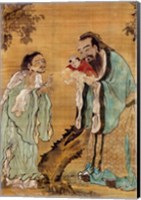 Confucius Laozi Buddha Fine Art Print