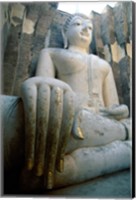 Seated Buddha, Wat Si Chum, Sukhothai, Thailand Fine Art Print