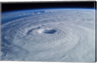 Hurricane Isabel, as seen from the International Space Station Fine Art Print