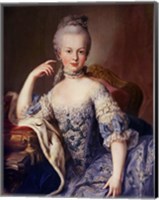 Portrait of Marie Antoinette Fine Art Print