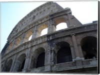 Low Angle View of the Colosseum Fine Art Print