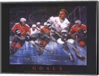 Hockey - Goals Fine Art Print