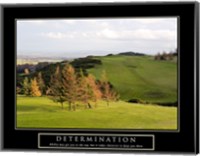 Determination-Golf Fine Art Print