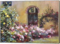 Tuscan Lemons And Pink Fine Art Print