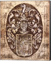 Coat of Arms I Fine Art Print