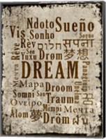 Dream in Multiple Languages Fine Art Print
