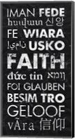 Faith in Different Languages Fine Art Print