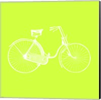 Lime Bicycle Fine Art Print