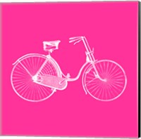 Pink Bicycle Fine Art Print
