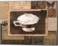 Vintage Eiskaffee - mini Fine Art Print