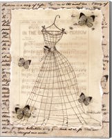 Wire Dress II - mini Fine Art Print