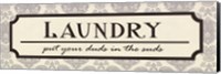 Laundry Suds - mini Fine Art Print