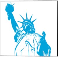 Liberty in Blue Fine Art Print