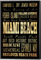 Miami Beach Florida I Fine Art Print