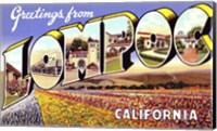 Greetings from Lompoc California Fine Art Print