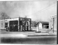 Harlow's Service Station, Anaheim 1930 Fine Art Print