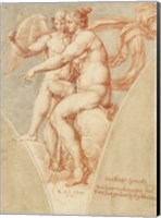 Venus and Cupid after Raphael Fine Art Print