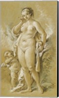 Venus and Cupid Fine Art Print