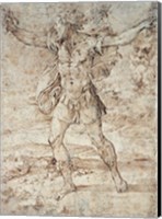 David with the Head of Goliath Fine Art Print