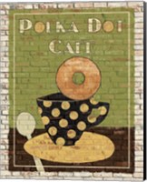 Polka Dot Cafe Fine Art Print