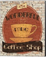 Wonderful Coffee Shop Fine Art Print