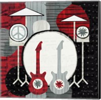 Rock 'n Roll Drums Fine Art Print