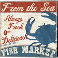 Fresh Seafood IV Fine Art Print