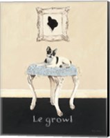 Le Growl Fine Art Print