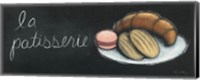 Chalkboard Menu II - Patisserie Fine Art Print