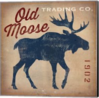 Old Moose Trading Co.Tan Fine Art Print