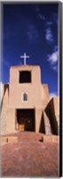 Facade of a church, San Miguel Mission, Santa Fe, New Mexico, USA Fine Art Print