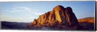Red rock at summer sunset, Valley Of Fire State Park, Nevada, USA Fine Art Print