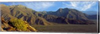 Mountains in Anza Borrego Desert State Park, Borrego Springs, California, USA Fine Art Print