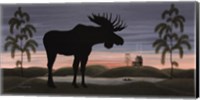 Moose at Dusk Fine Art Print