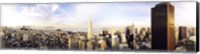 High angle view of a city, Transamerica Building, San Francisco, California, USA Fine Art Print