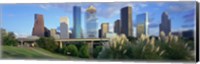 Aerial View of Houston Skyscrapers, Texas Fine Art Print