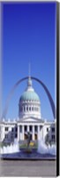 Old Courthouse & St Louis Arch St Louis MO USA Fine Art Print