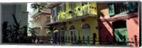 Buildings along the alley, Pirates Alley, New Orleans, Louisiana, USA Fine Art Print