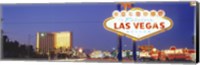 Las Vegas Sign, Las Vegas Nevada, USA Fine Art Print