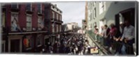 Group of people participating in a parade, Mardi Gras, New Orleans, Louisiana, USA Fine Art Print