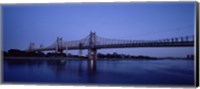Queensboro Bridge Over East River, Manhattan (blue sky) Fine Art Print