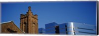 High section view of buildings in a city, Presbyterian Church, Midtown plaza, Atlanta, Fulton County, Georgia, USA Fine Art Print