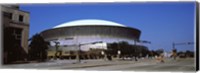 Low angle view of a stadium, Louisiana Superdome, New Orleans, Louisiana, USA Fine Art Print